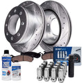 Detroit Axle - Front Brake Kit for Chevy GMC Silverado Sierra 1500 2500 3500 HD Express Savana 2500 3500 Avalanche Suburban Yuko